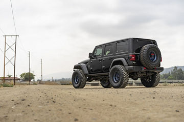2020 Jeep Wrangler - KMC GRS - Blue Wheel Pros